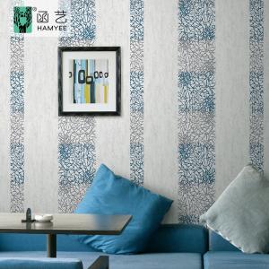 China Eco Friendly Non Woven Wallpaper 1.06*15.6m 0.69mm Oil Proof For House Decor wholesale