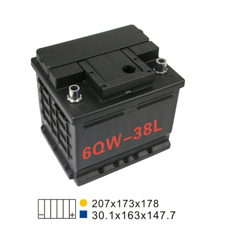 China SMF 330A 12V Lead Acid Car Battery 12V36AH 6 Qw 38L Car Starter Battery wholesale