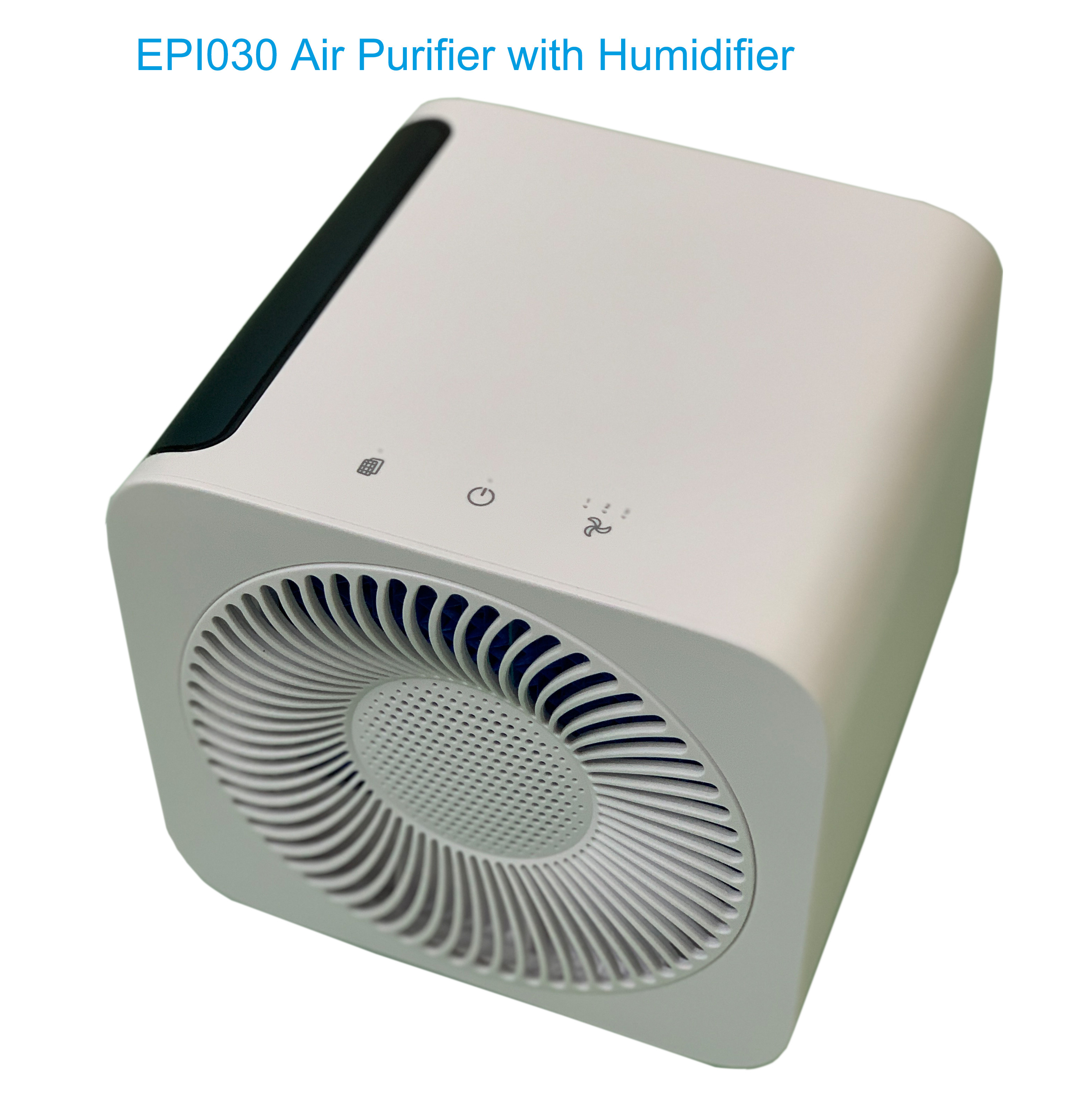 China Desktop Hepa Humidifier Purifier PP+HEPA+UV Filter Low Noise 45dB/A Air Cleaner And Humidifier wholesale
