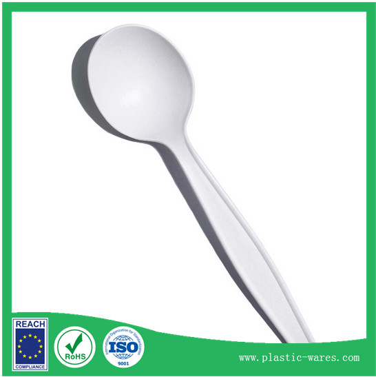 China white color biodegradable Corn starch spoons wholesale