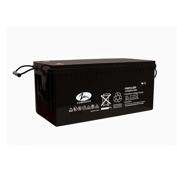China 59.5kg 60A 1600A Maintenance free Lead Acid Battery 12v 200ah Gel Battery For Street Light wholesale