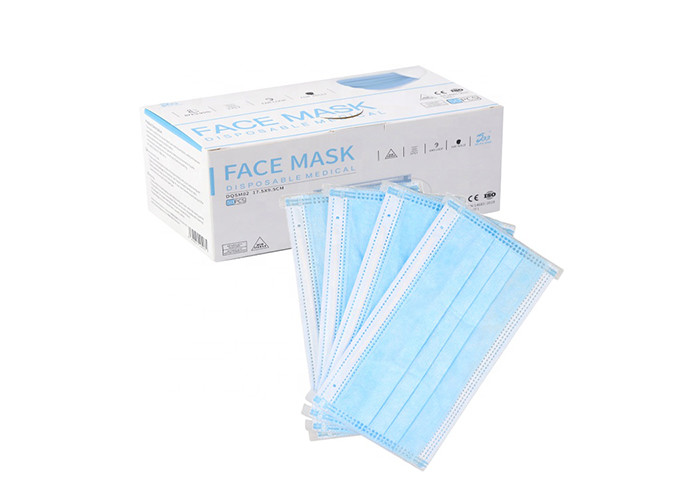 China Dust Protection 3 Layer Disposable Medical Face Mask OEM ODM LOGO wholesale