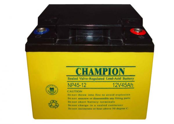 Quality China Champion Battery  12V45AH NP45-12-G Sealed Lead Acid GEL Battery, Solar Battery, Deep Cycle Battery for sale