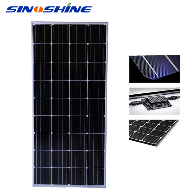 China High efficiency green energy mono solar panel 280w with TPT/TPE Protection wholesale