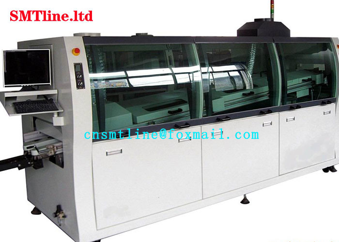 China CNSMT Lead Free Dual SMT Wave Soldering Machine Streamlined Design 1300KG Weight wholesale