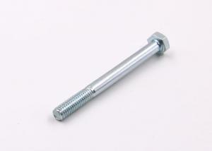 China DIN 931 Grade 8.8 Fasteners Screws Bolts Hexagon Head Zinc Plated Surface Treatment wholesale