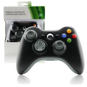 China Plastic Xbox 360 Wireless Controller Black , Gamepad Controller For Xbox 360  on sale