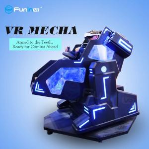 China One Player Mecha Style Arcade Game Machine With Leather Motion Seat / 9D Virtual Reality Cinema wholesale