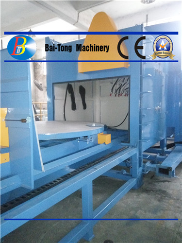 China Smart Automatic Sandblasting Machine Air Flows Of Dust Collecting Fan 8.5M3/Min wholesale