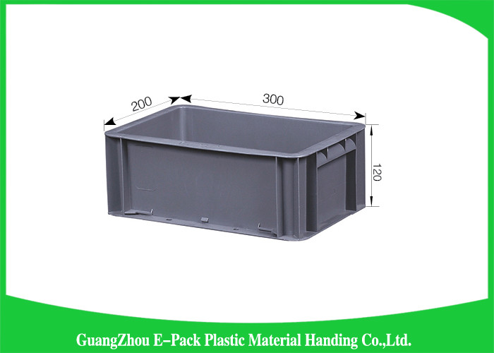 China Virgin PP Plastic Stacking Boxes Light Weight , Large Plastic Storage Containers wholesale