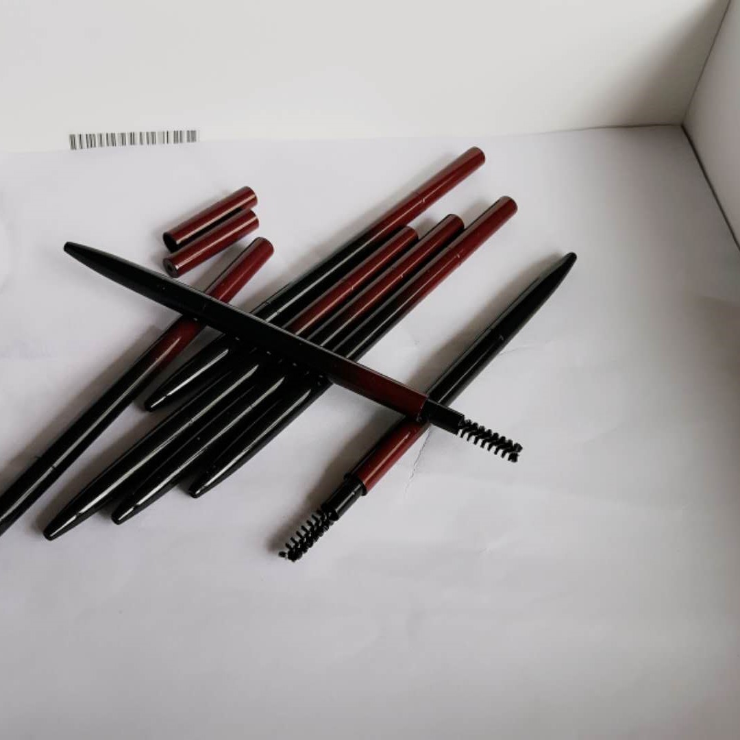 China Customizable Waterproof Eyebrow Pencil , Black Great Eyebrow Pencil With Brush wholesale