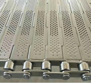 Quality SUS304 Stainless Steel Metal Perforated Chain Plate Conveyor Belt for sale
