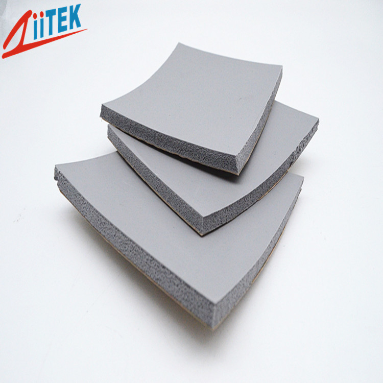 China Electronic products applied silicon foam sheet 4mmT Z-Foam800-1030SC series sealing foam on sale