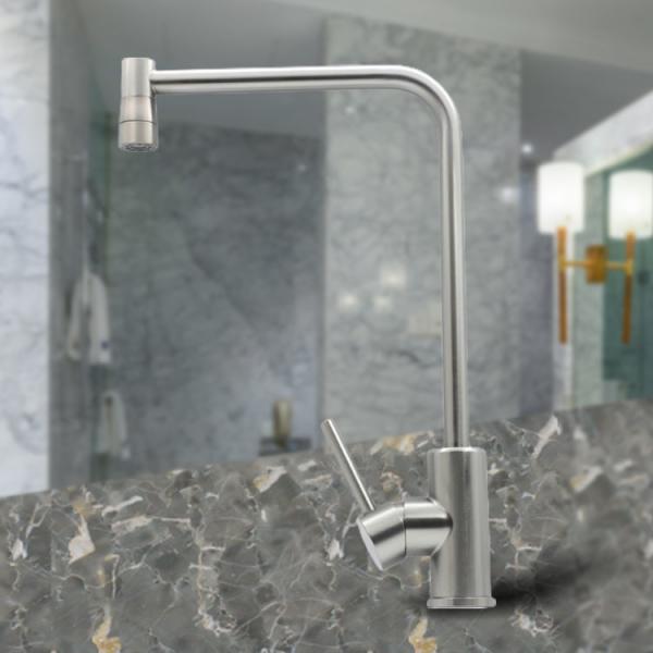 Quality SUS 304 Bathroom Vanity Faucet Mixer With Hot And Cold Water for sale