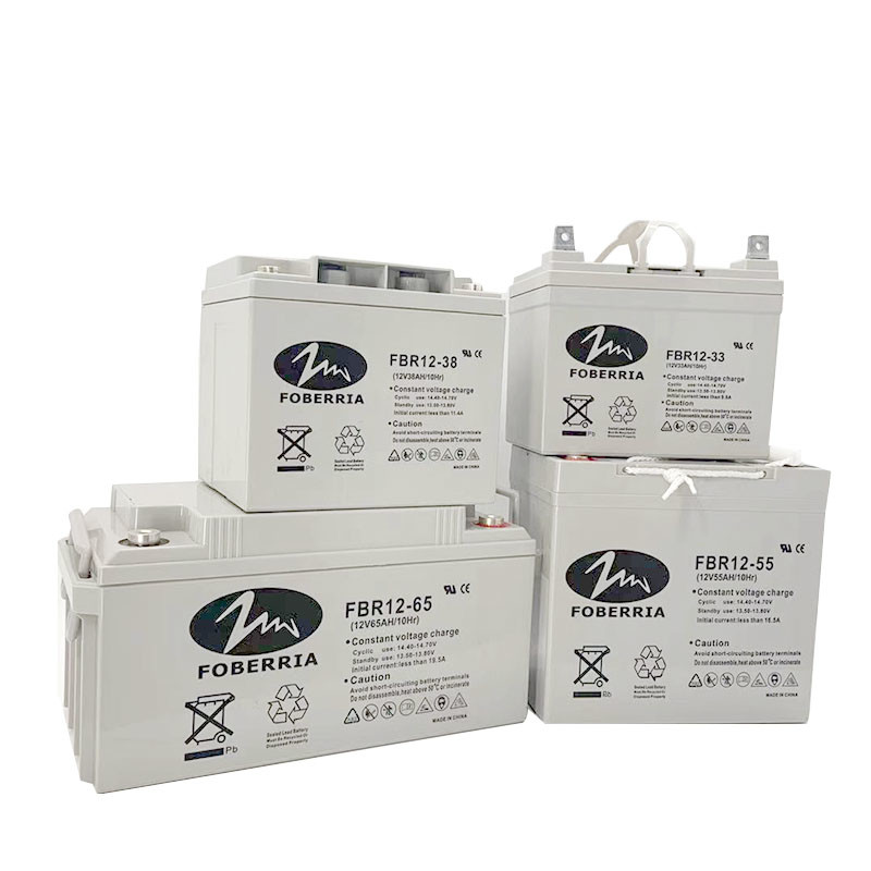 China FOBERRIA CE 12V33Ah 12V38Ah High Capacity Gel Lead Acid Battery wholesale