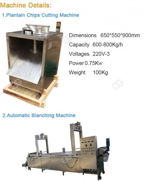 Automatic Processing Line Machine Philippine Banana Chips Making Plant