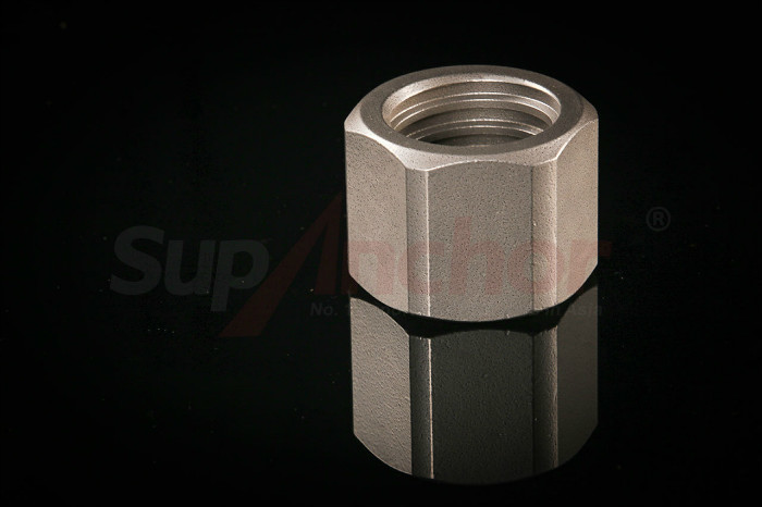 China Stainless Steel Anchor Nut for SSTR51 Self Drilling Anchor Bar Anti Corrosion Grade 1.4462 wholesale