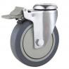 06-Medical caster Plastic brake caster TPR wheel for sale