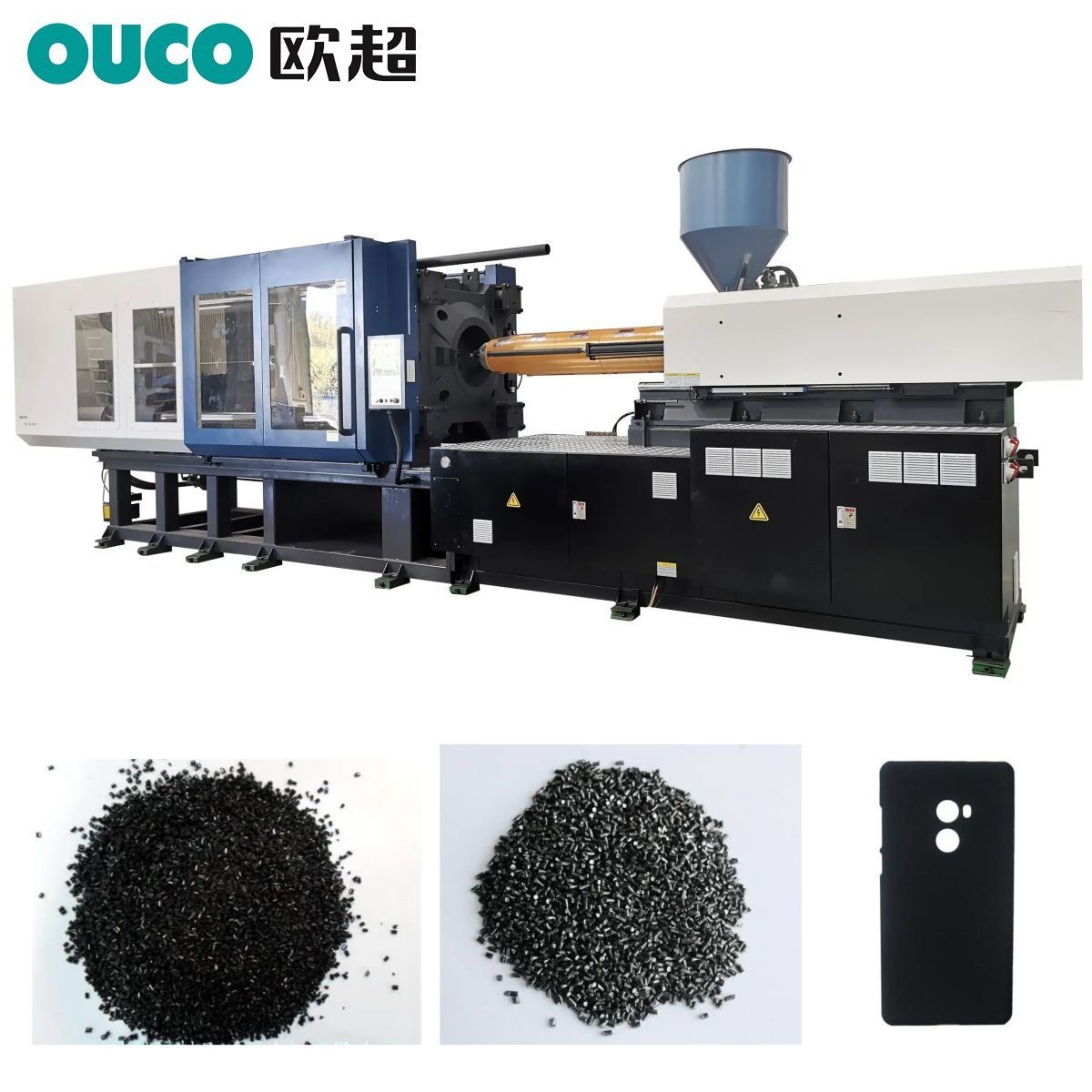 1600KN OUCO Bakelite Injection Molding Machine For Thermosetting 480mm