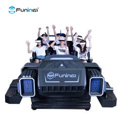China VR Simulator Indoor 9D VR Simulator Game Machine With 6 Seats 9d simulator for sale