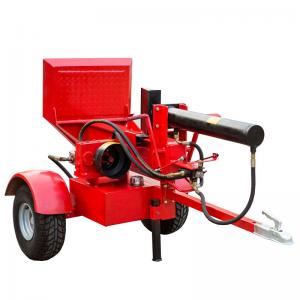 PLC 1300mm Tractor Mounted Log Splitter 40ton Pto Driven Wood