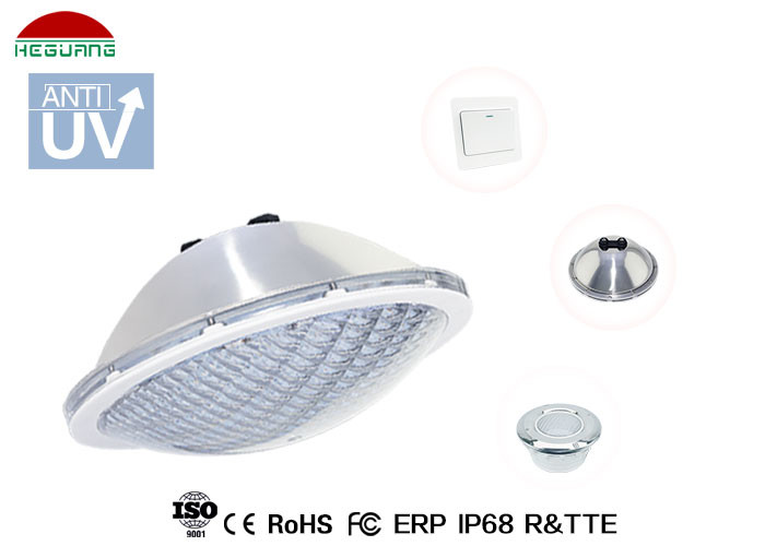 China IP68 AC 12V 14W RGB switch ON / OFF control 316 stainless steel PAR56 LED Pool Light wholesale