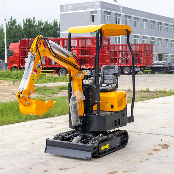 China SGS 1.8 T Excavator With Attachments Mini Excavator Machine Hydraulic Transmission on sale