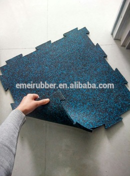 China EPDM Colorful Rubber gym flooring with high density wholesale