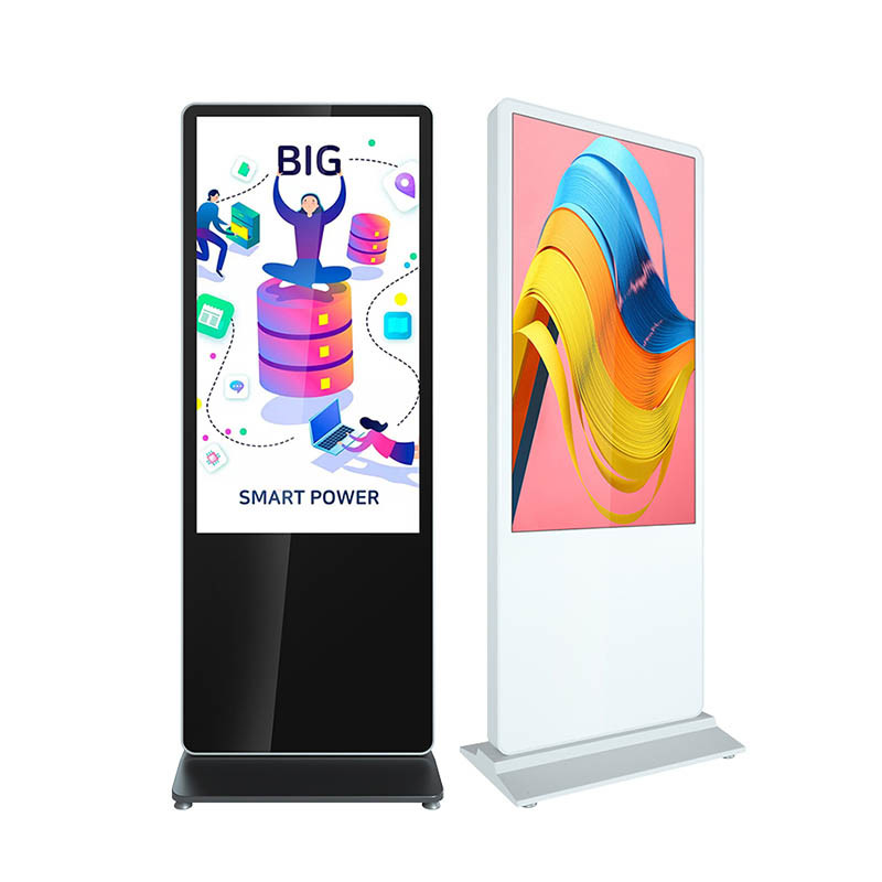 Quality 55Inch Interactive Touch Screen Kiosk Floor Stand Capacitive Multi Touch Kiosk for sale