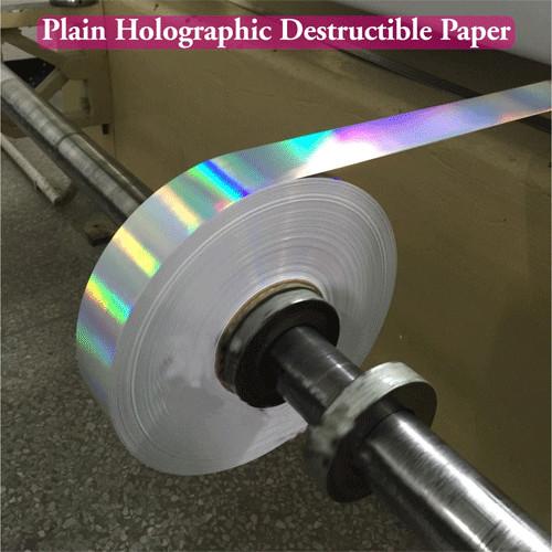 Quality Ultra Destructible Tamper Evident Label Material , 3D Hologram Stickers for sale
