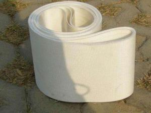 China Food Grade Endless Material Handling Conveyor Belt PVC / Polyurethane White Color on sale
