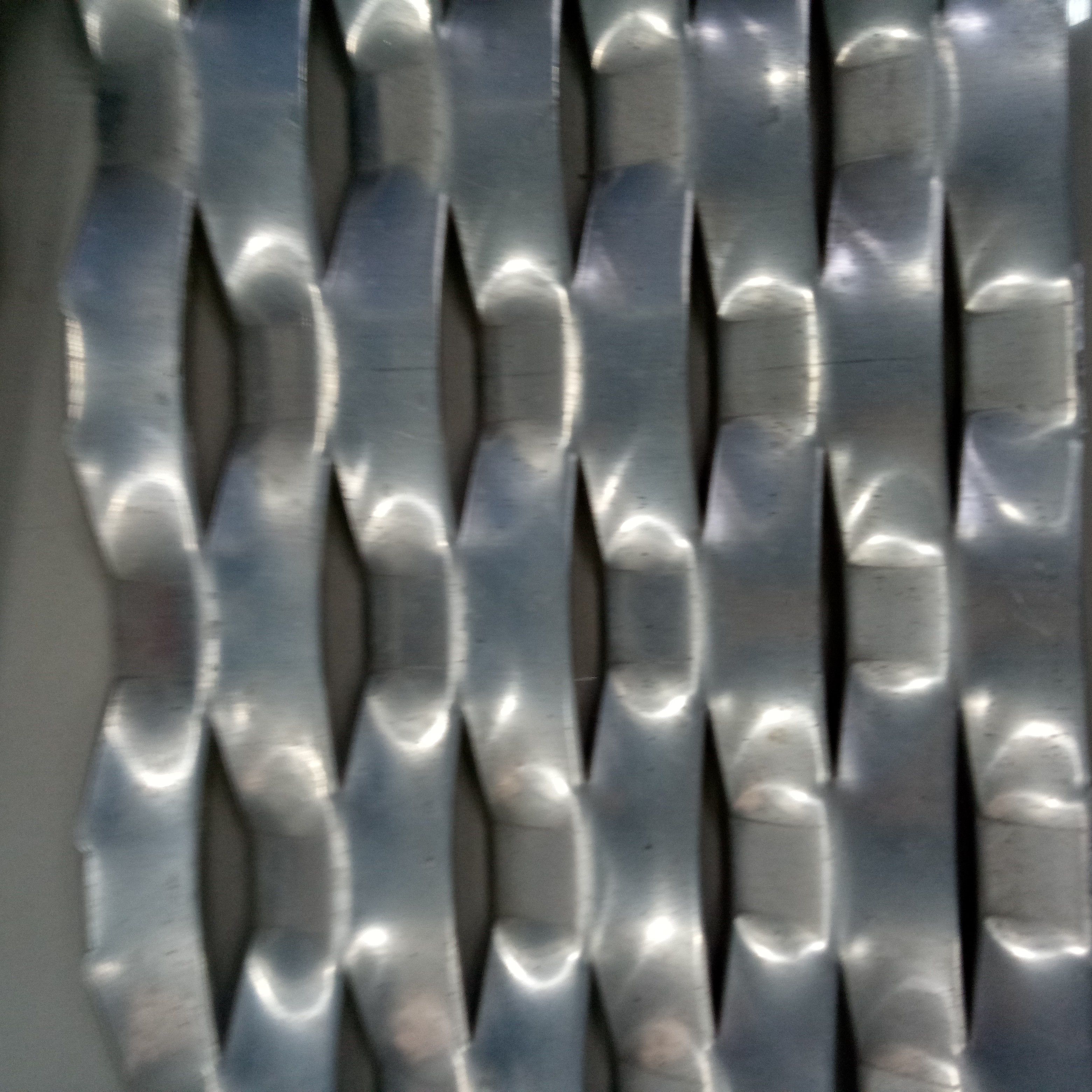China rain proof curtain aluminum expanded facade curtain wall mesh / avoid rain alu mesh wholesale