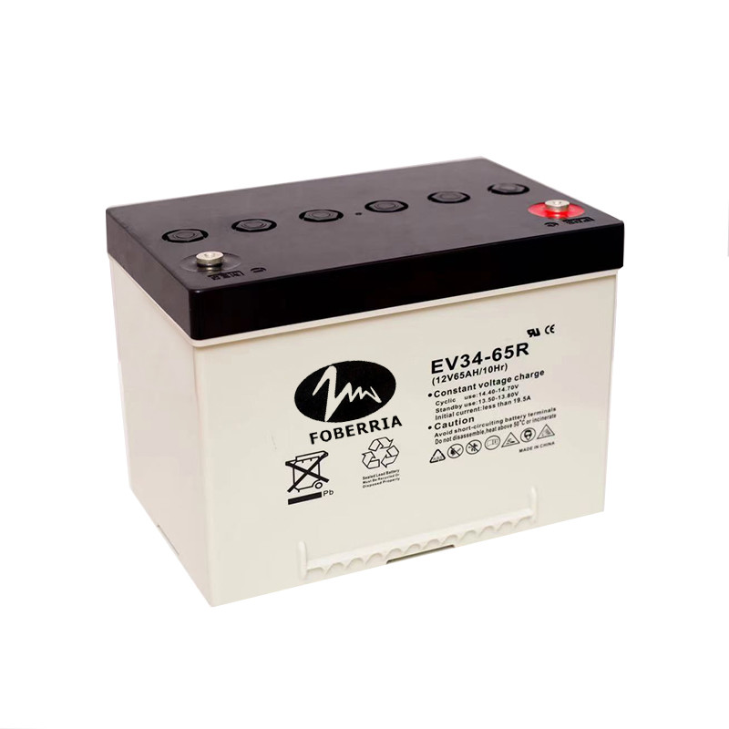 China EV34 12 volt Sealed Lead Acid Battery 65ah 20hr Car Battery For Golf Buggies wholesale