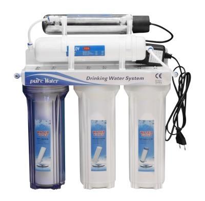 Quality 50GPD Household Reverse Osmosis Drinking Water Filter System for sale