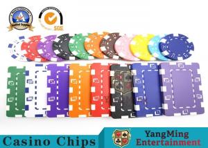 China Customized 12g ABS Material Sticker Casino Poker Chips Jeton Yangming wholesale