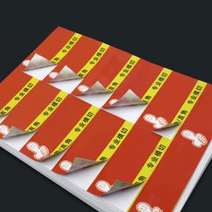 A4 80gsm Self Adhesive Label Sticker Paper For Printers Customized