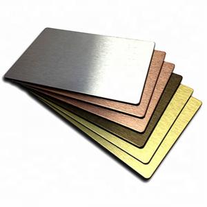China PE Unbroken core metal cladding sheet ACP wholesale