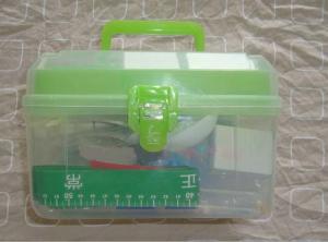 China Medicine cabinet Double care tools Family first aid kit wholesale