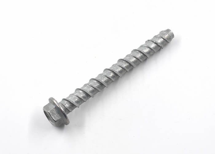 China Hardened Fasteners Screws Bolts Indented  Serrated Hex Head Concrete Screws wholesale