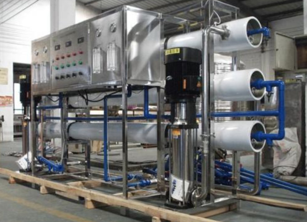 China Industrial Water Treatment Systems High Capacity 1 - 3 Stage RO Water Treatment Machine on sale