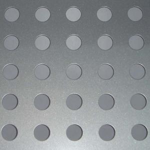 China perforated metal wall cladding panels / aluminum perforated fence wholesale