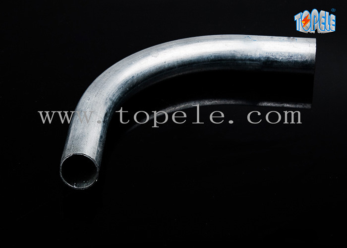 China EMT Welded Steel Tube Elbow  EMT Conduit Elbows Zinc Coated 1 / 2“ Inch wholesale