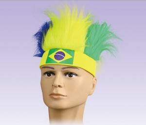 China Fan Wig For 2014 World Cup Brazil Souvenirs For Women / Men wholesale