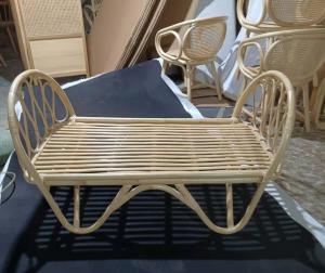 China Natural Rattan Baby Bed ECO Friendly baby Furniture wholesale