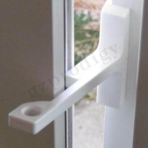 China Nontoxic Sturdy Window Safety Locks , ABS Child Safety Window Locks No Screws on sale