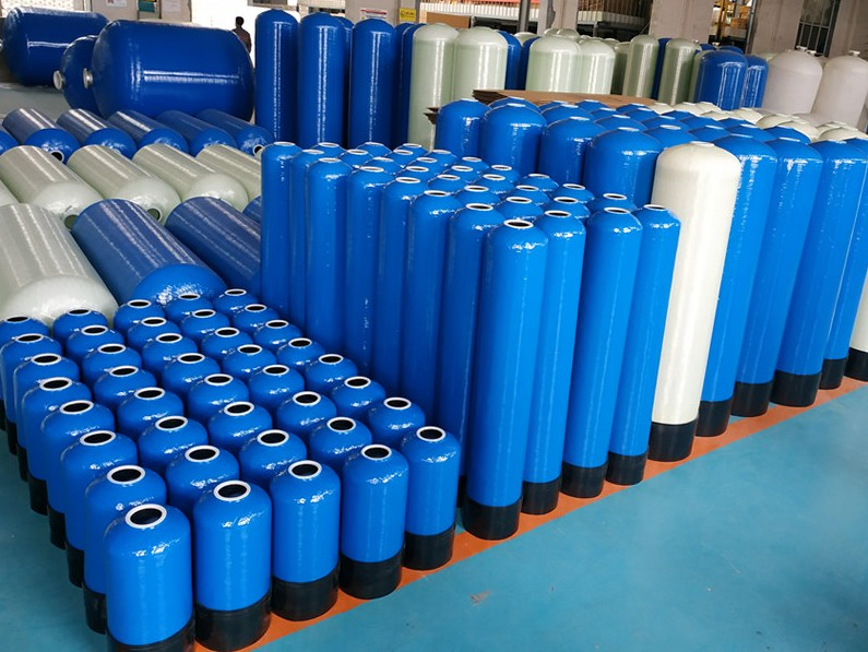 China 11.3 - 61.9 Liter RO System Accessories Softened Water Pressure Vessels wholesale