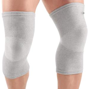 China Customized Logo Elastic Knee Support Sleeves , Knee Support For Arthritis wholesale