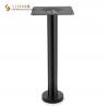 Restaurant Coffee Round Metal Pedestal Table Base Modern Powder Coated SGS for sale