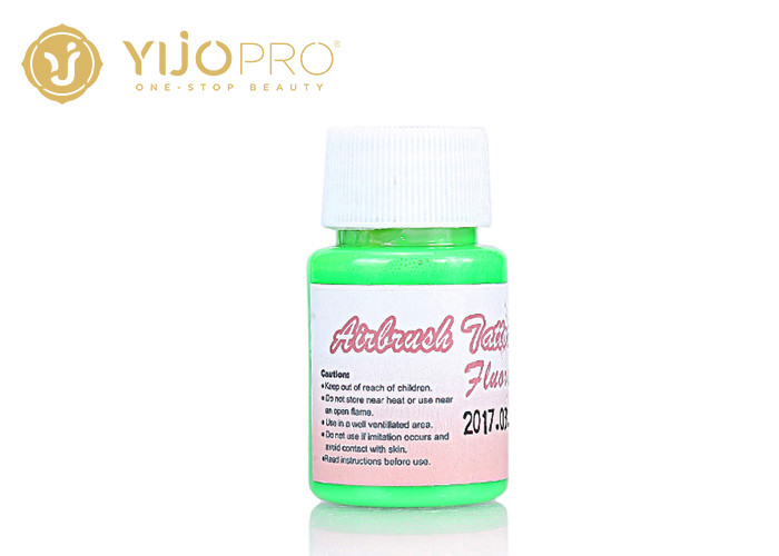 China Fluorescent Permanent Makeup Ink For Tattoo Body Painting 4 Colors Easy Coloring wholesale