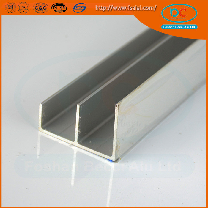 China Indian hot sell ss  brush aluminum window profile, Matt aluminum window section, window profile wholesale